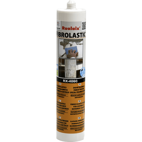 Enduit Mastic Acrylique fibré et texturé - Fibrolastic RX406C