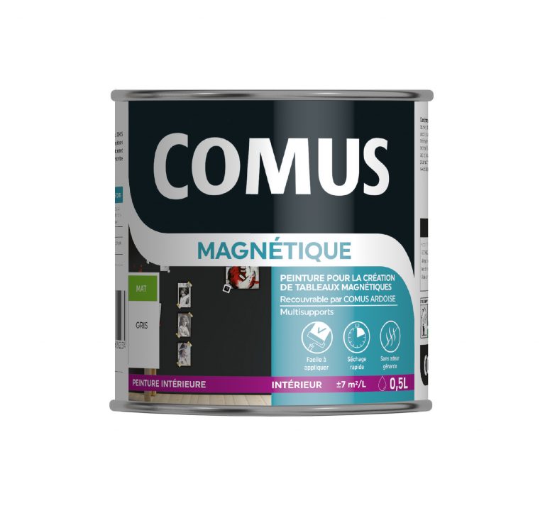 Peinture Magnétique, Peinture Magnétique Murale