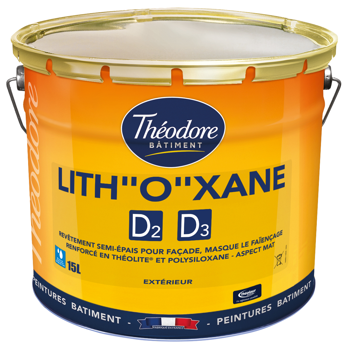 PEINTURE FACADE LITHOXANE D2-D3