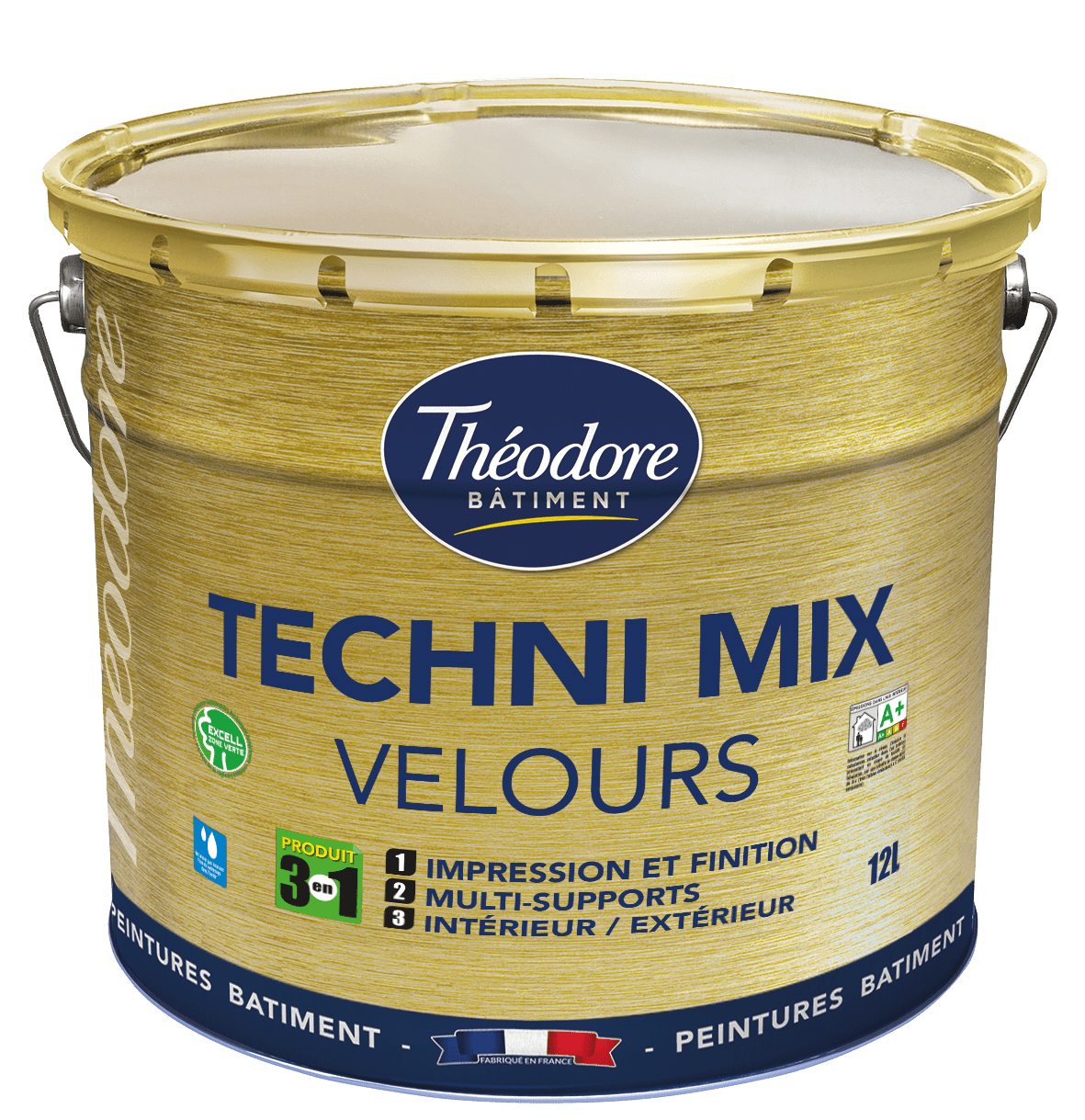 Peinture 3 en 1 Théodore Bâtiment, peinture multi supports peinture multi supports