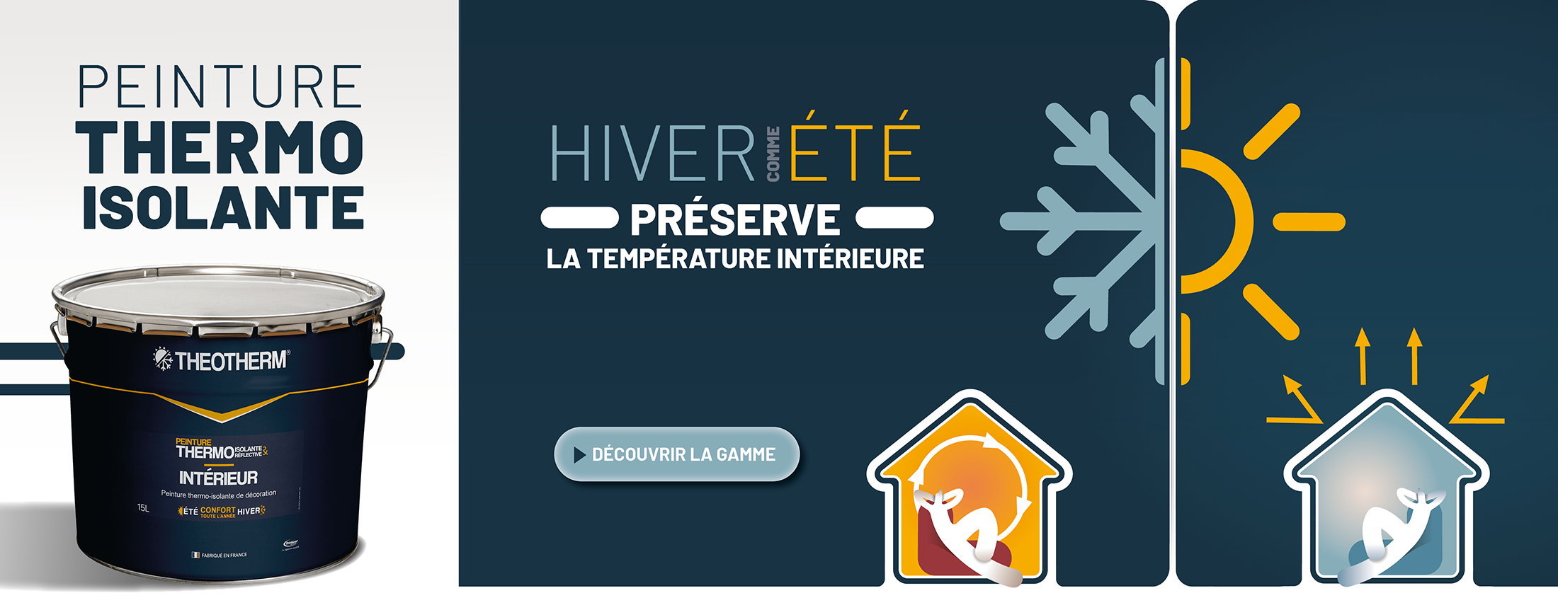 Réchauffez votre demeure avec notre peinture thermo-isolante !