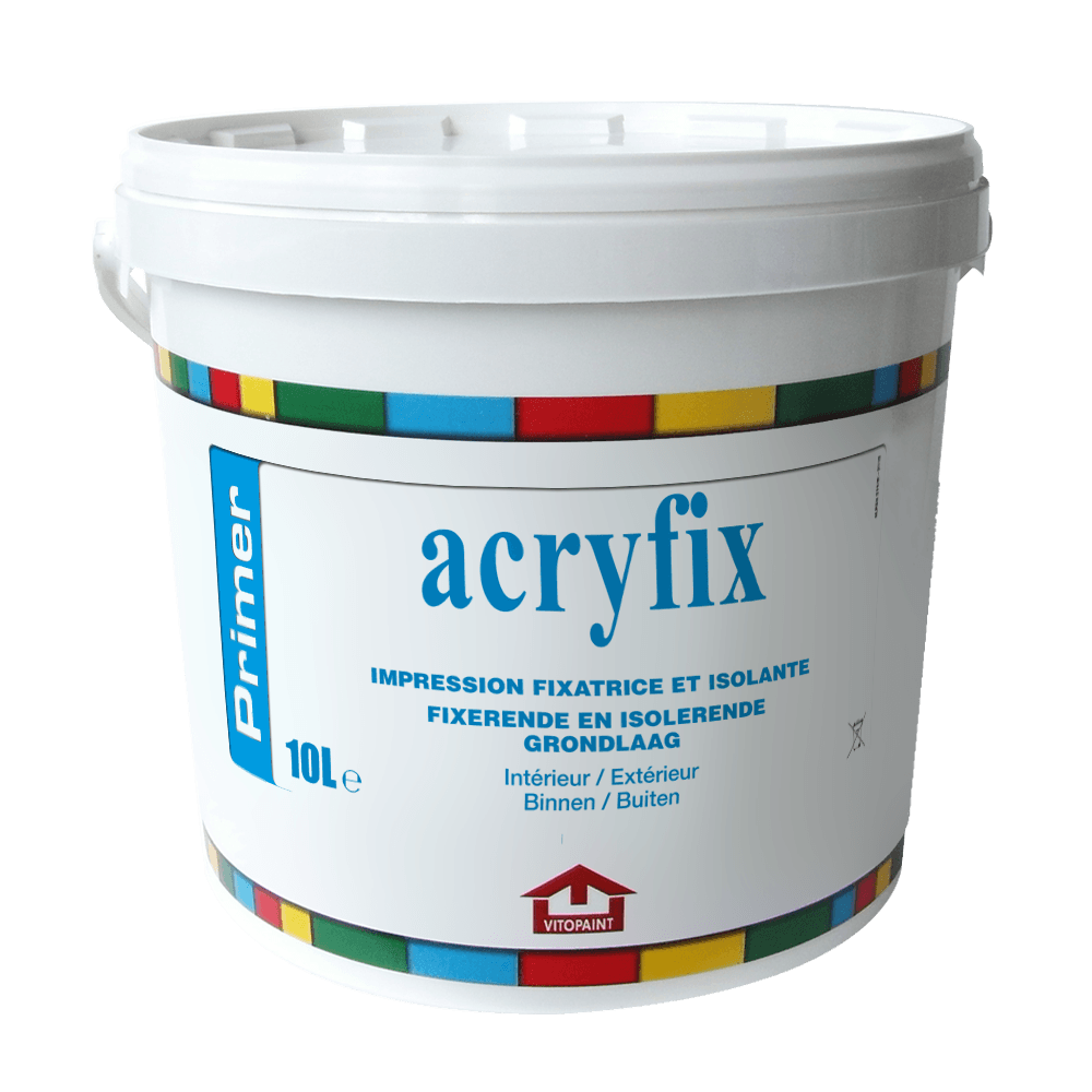 Impression fixatrice et isolante Acryfix