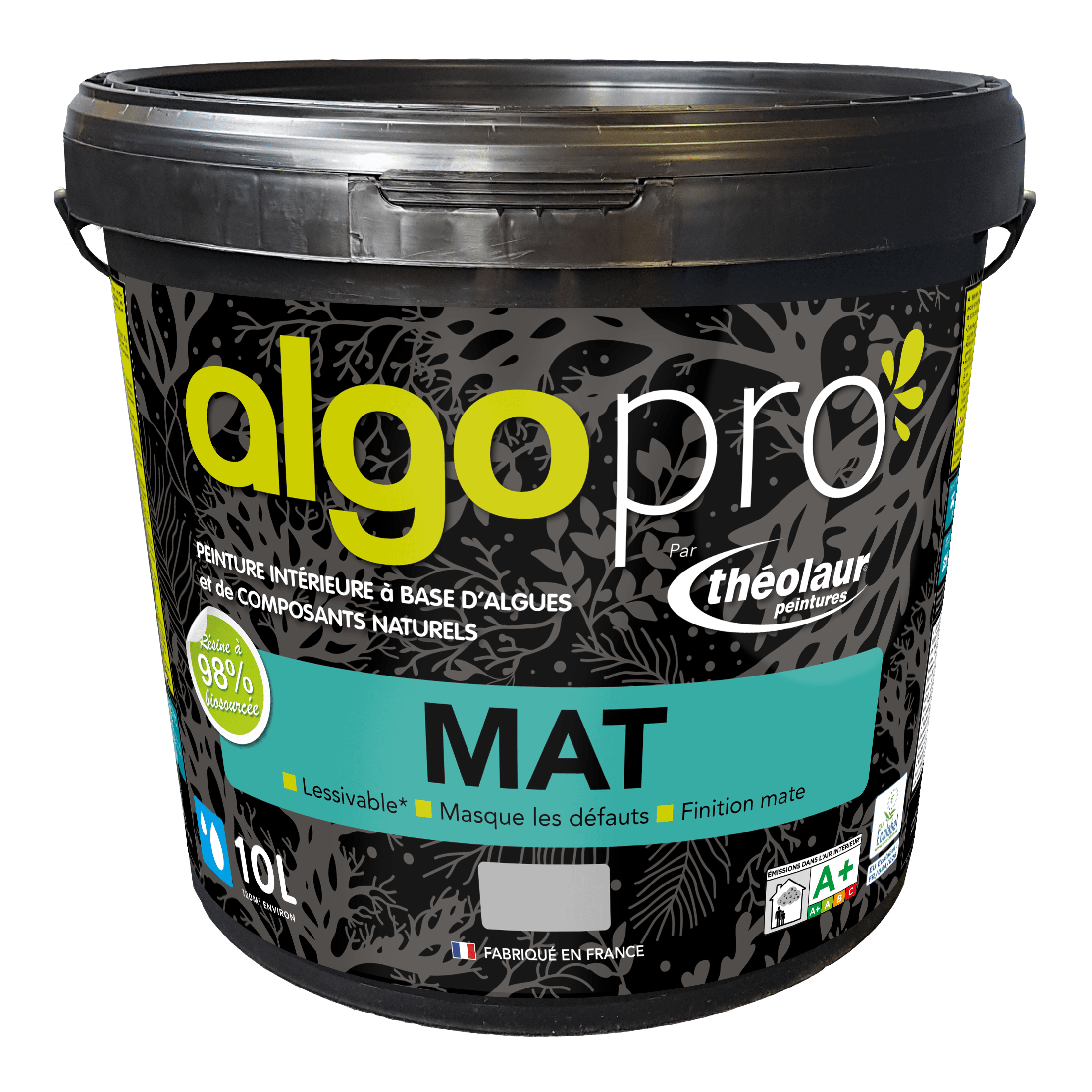 Peinture biosourcée finition mate