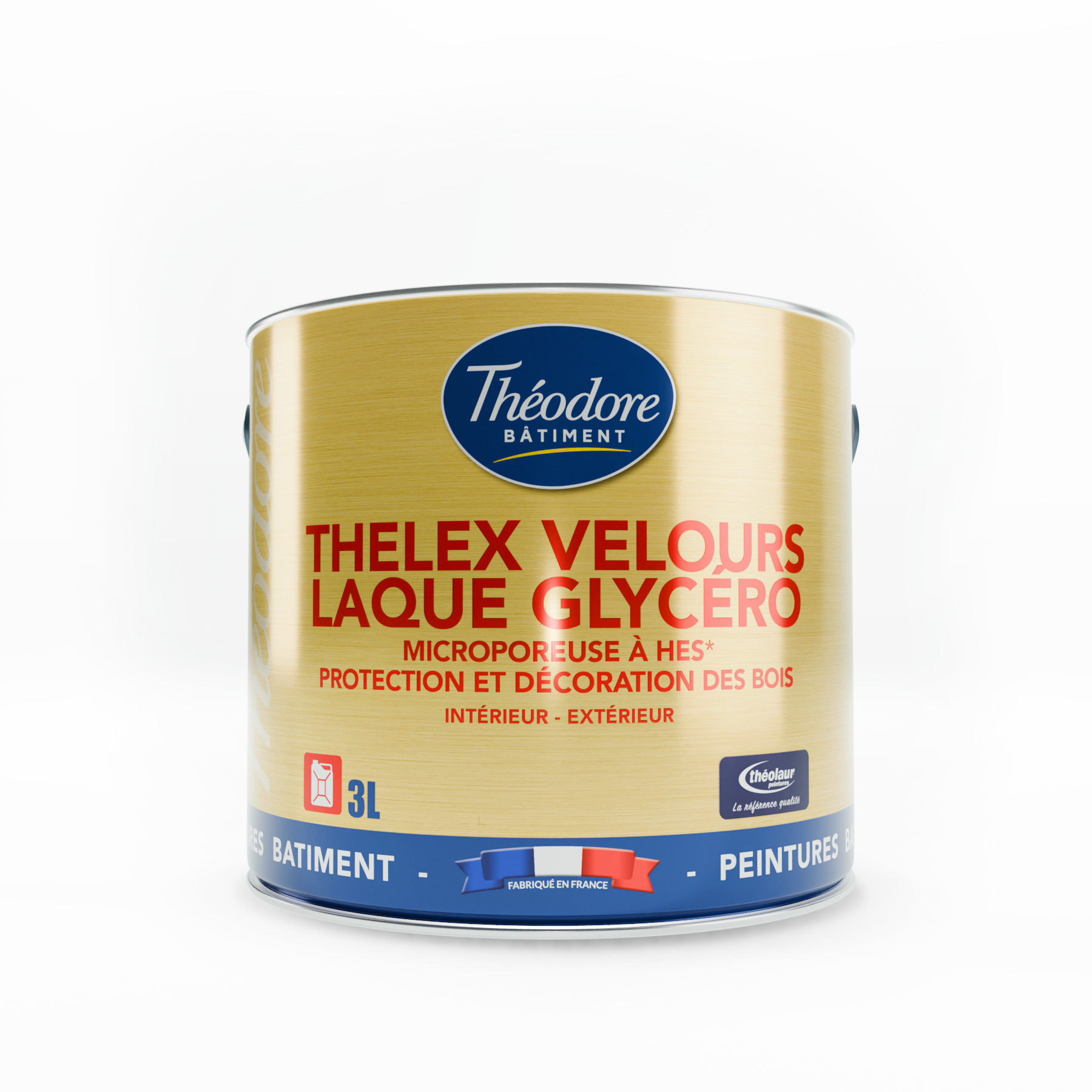 INNOVATION, PEINTURE BOIS FINITION VELOURS