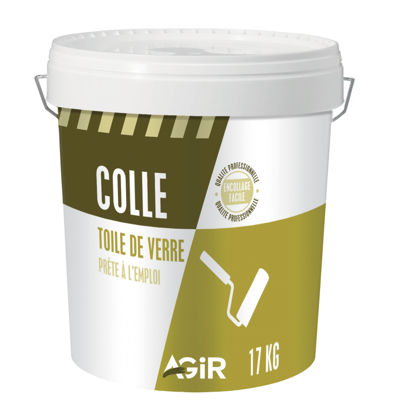COLLE TOILE DE VERRE - PRÊTE A L'EMPLOI