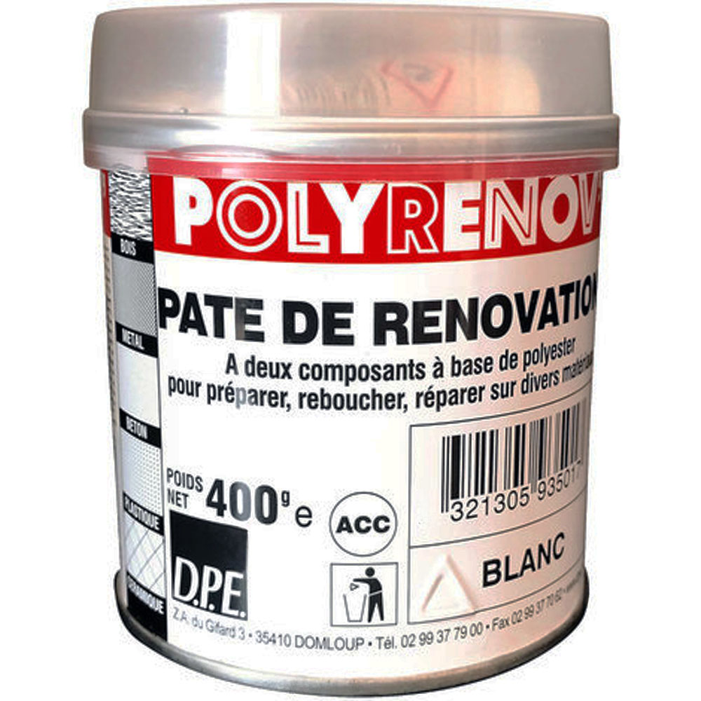 Pâte de rénovation bi-composant