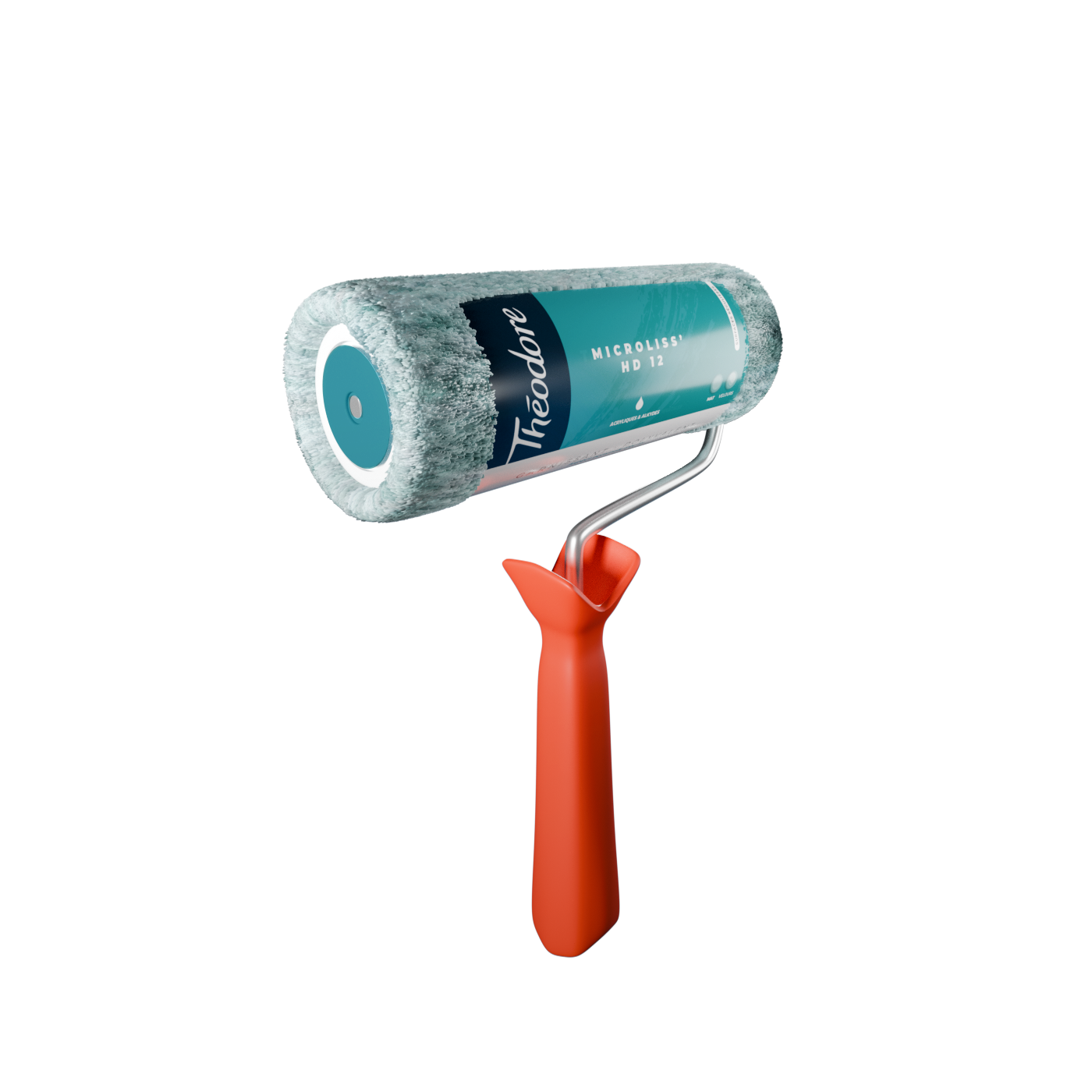 Rouleaux Microfibre 12mm Théodore