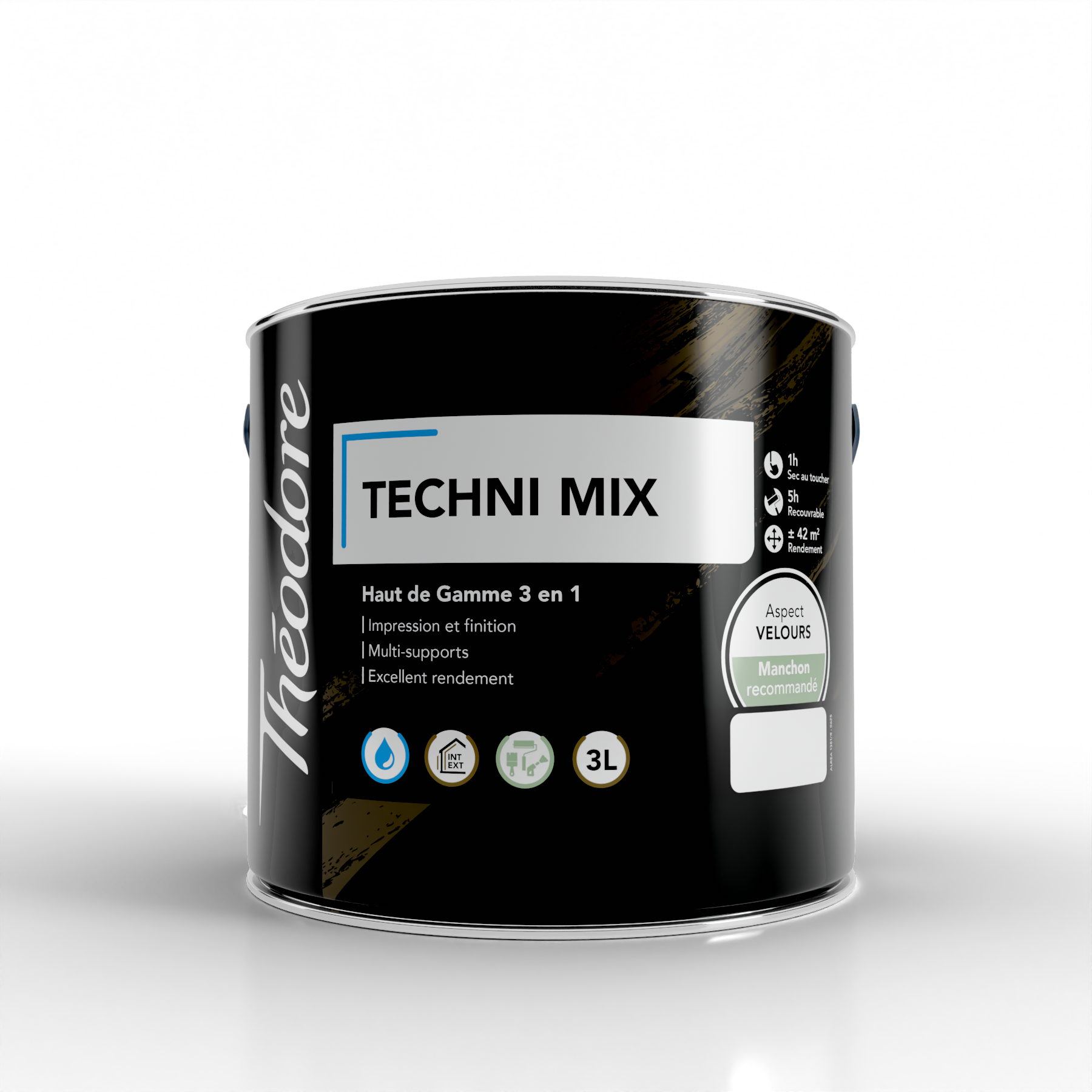 Peinture tous supports, sans primaire