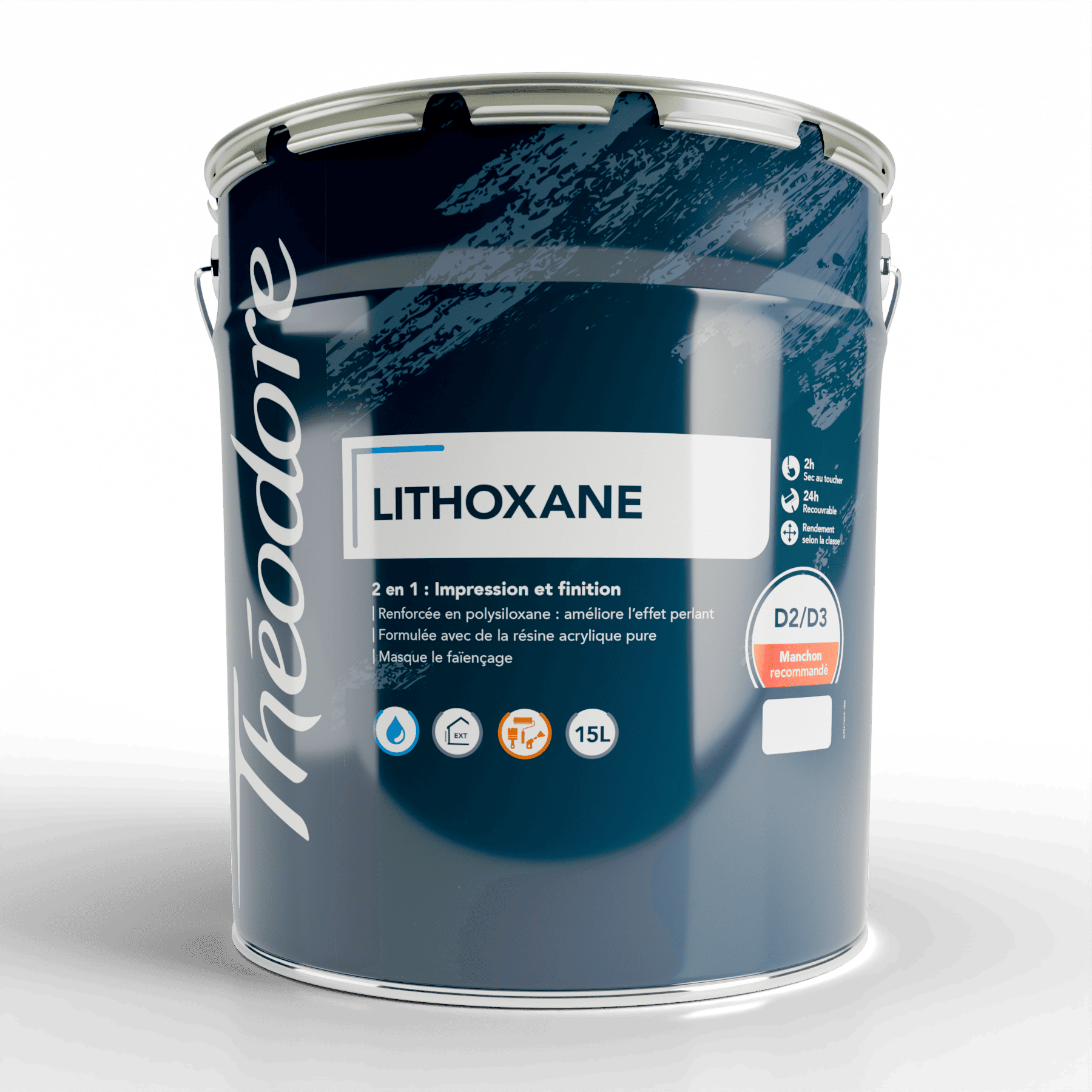 PEINTURE FACADE LITHOXANE D2-D3