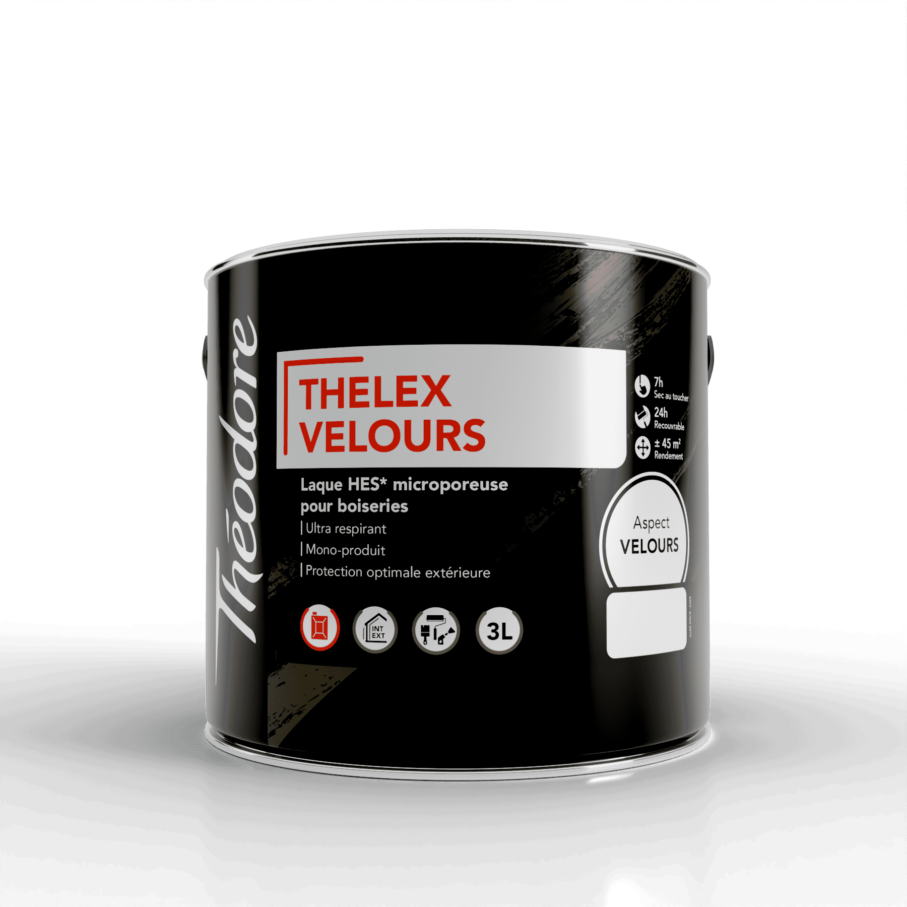 INNOVATION, PEINTURE BOIS FINITION VELOURS