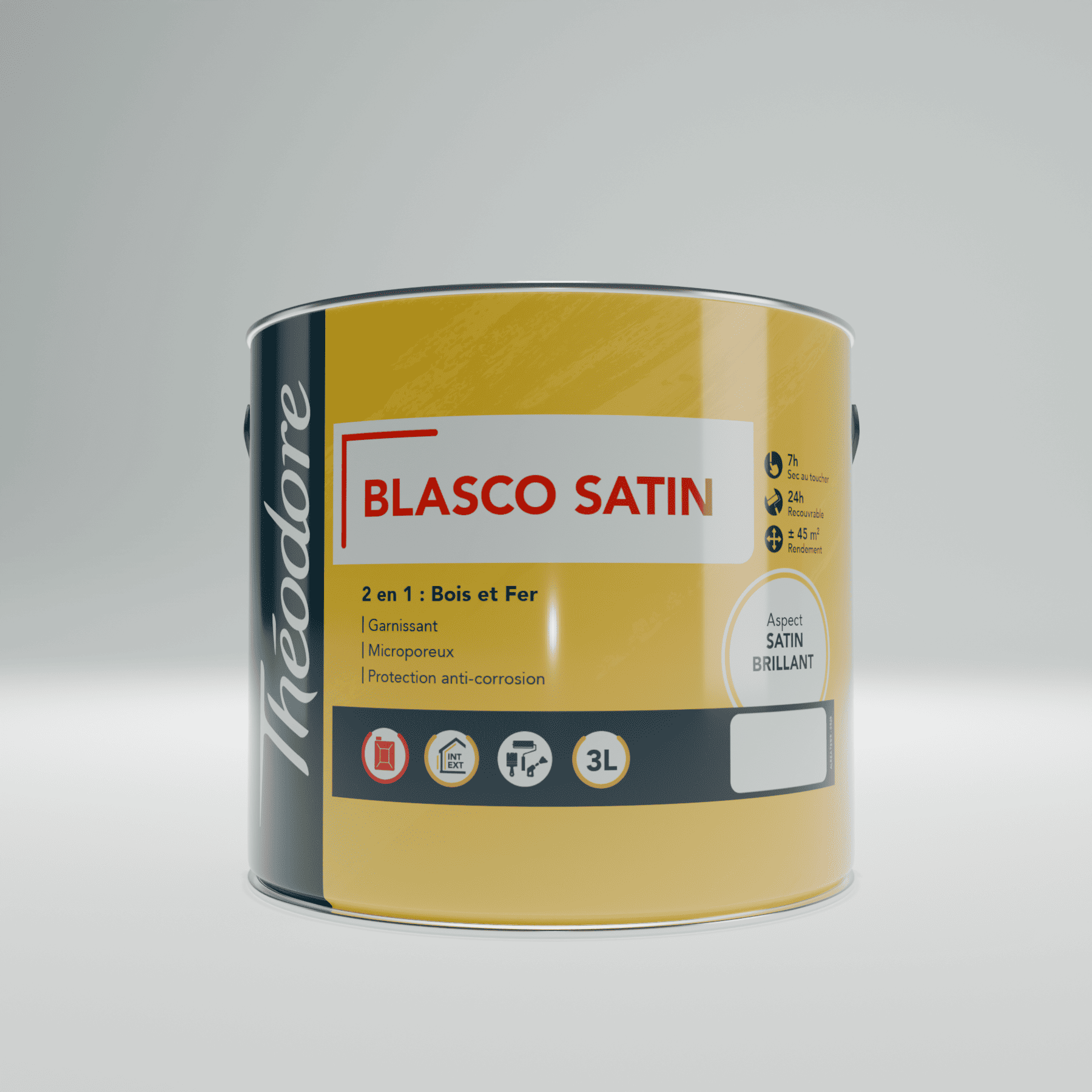 PEINTURE GLYCERO BOIS ET FER - BLASCO SATIN
