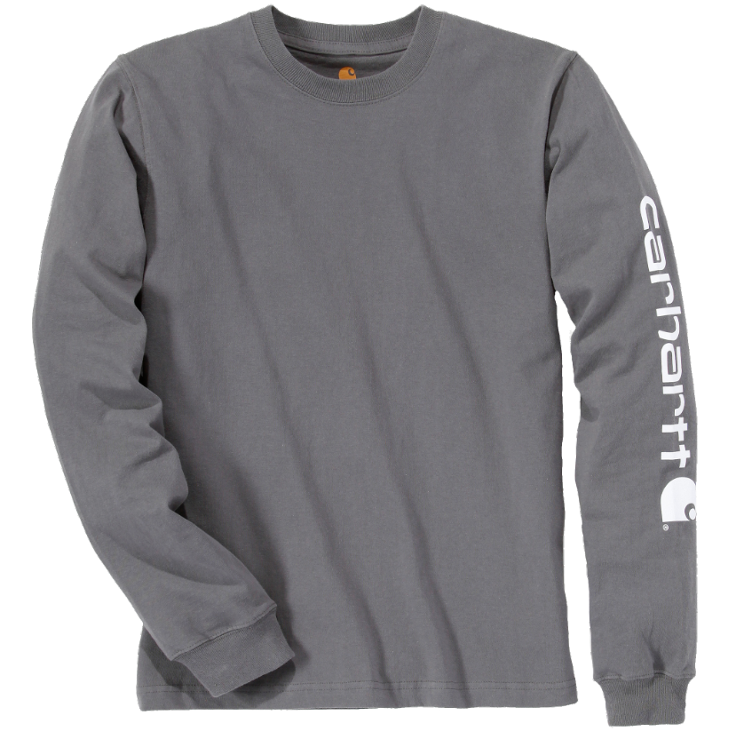 T-shirt Charcoal Carhartt gris à col rond T-SHIRT CHARCOAL CARHARTT
