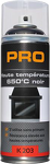 BOMBE PEINTURE HAUT TEMPERATURE NOIR 400ML