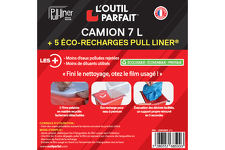 Seau à peindre 7 ou 14 litres avec 5 recharges pelables.
2685000 - 7l Seau à peindre 7 ou 14 litres avec 5 recharges pelables.