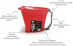 Seau Handy paint pro 2L
6522/03 Theard Seau Handy paint pro 2L 6522/03 Theard