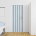 sticker porte rayures bleu ciel sticker porte rayures bleu ciel