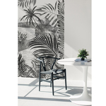 Papier peint panoramique tropicale noir & blanc Papier peint panoramique tropicale noir & blanc