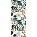 Sticker porte jungle lotus Sticker porte jungle lotus