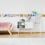 Frise murale animaux couleurs Frise murale animaux couleurs