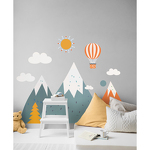 Sticker mural montagne Sticker mural montagne