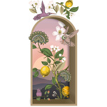 Sticker mural l'arche aux colibris Sticker mural l'arche aux colibris