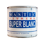 Mastic de vitrerie super blanc