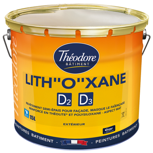 PEINTURE FACADE LITHOXANE D2-D3