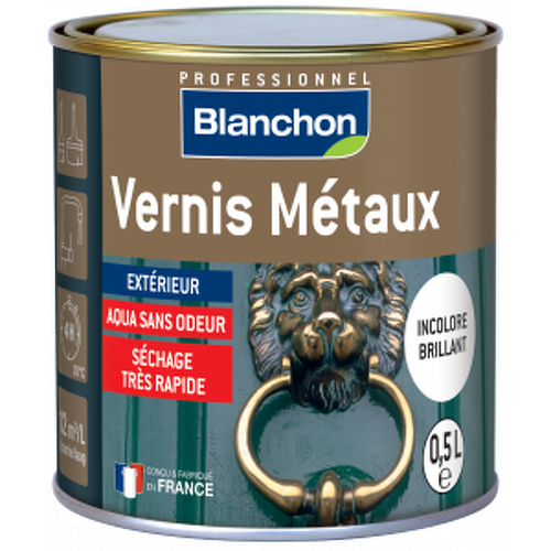 Vernis de protection pour tous les métaux