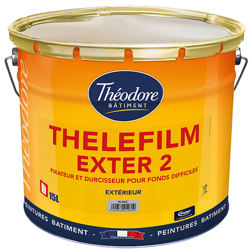 Fixateur et durcisseur pour façades THELEFILM EXTER 2 Theodore maison de peinture