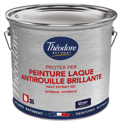 Laque antirouille Brillante Protex fer