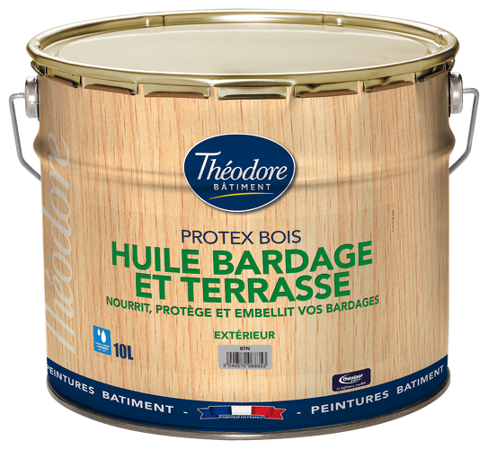 Huile bardage et terrasse Protex Bois