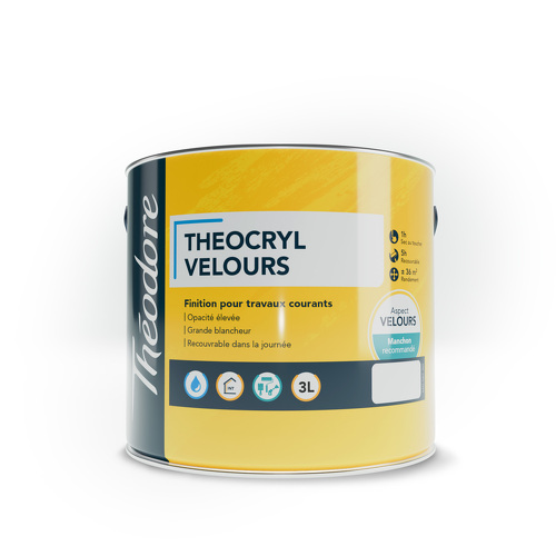 Peinture garnissante Velours Théodore maison de peinture