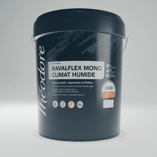 Peinture façade Impression et finition Pour Climat Humide